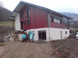 Construction maison individuelle en Isère